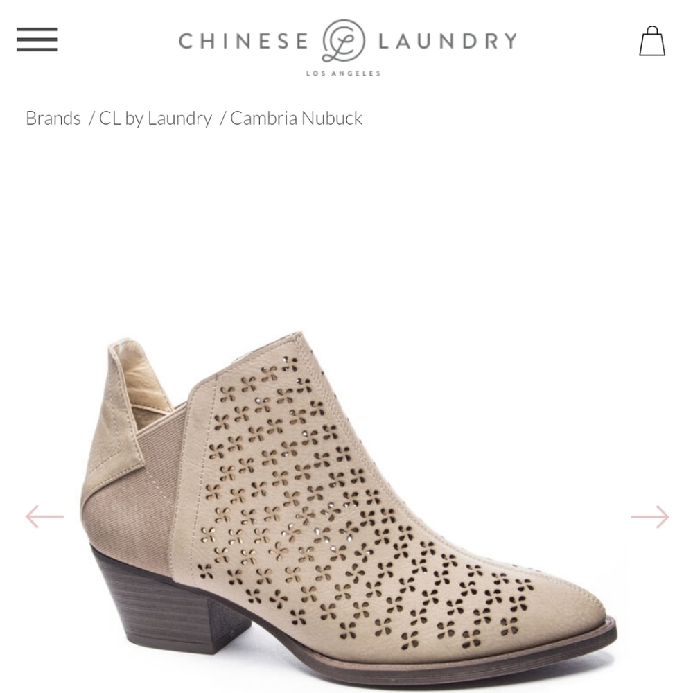 *New* Chinese Laundry Cambria Bootie size 7.